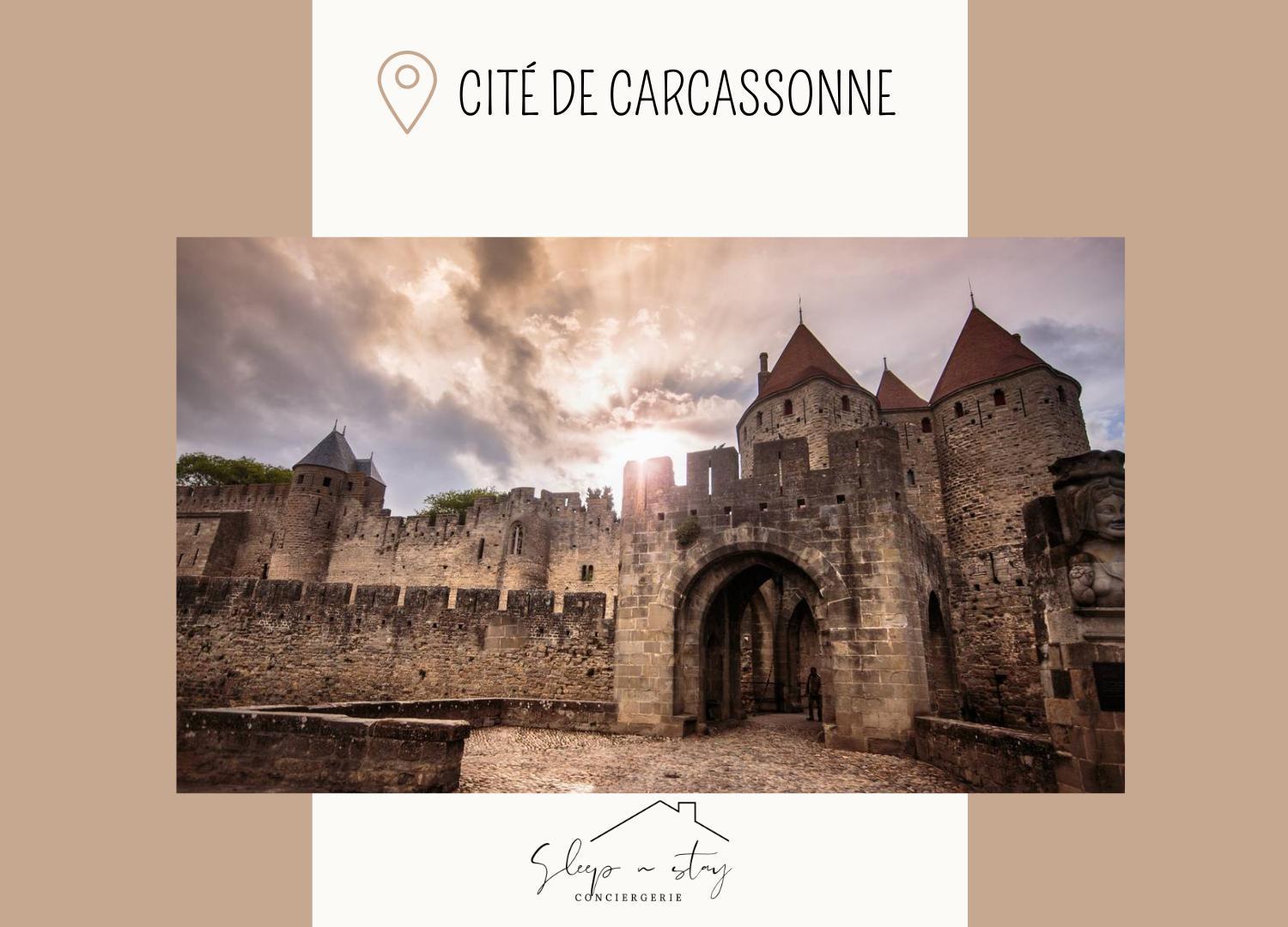 Apartment Le Jardin Carcassonne Exteriér fotografie